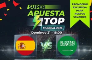 España vs Arabia Saudí: YoSports mejora a 3.00 una apuesta especial del Mundial Supercuota YoSports España vs Arabia Saudí