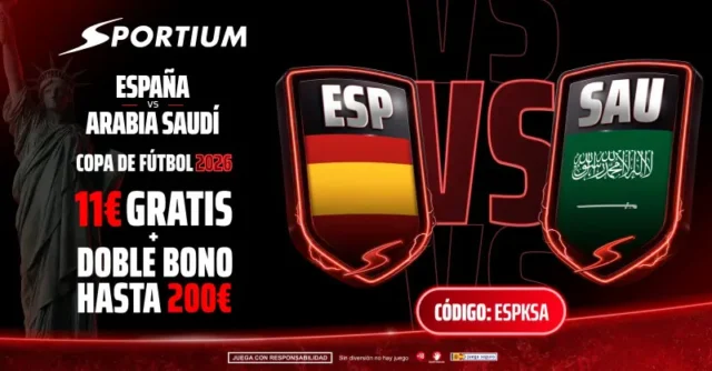 bono gratis españa vs arabia