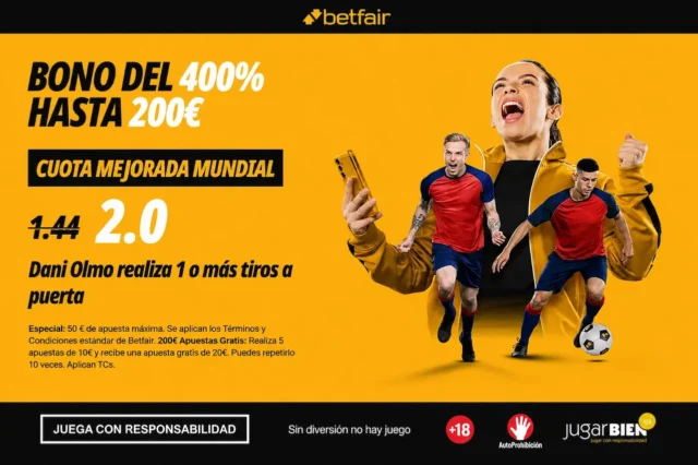 Betfair Supercuota España vs Austria