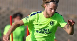 Morten Hjulmand entrenamiento Atleti