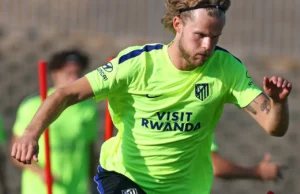 Morten Hjulmand entrenamiento Atleti