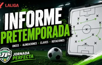 Informe pretemporada 2026: onces, claves y goleadores Informe Pretemporada LaLiga 2026