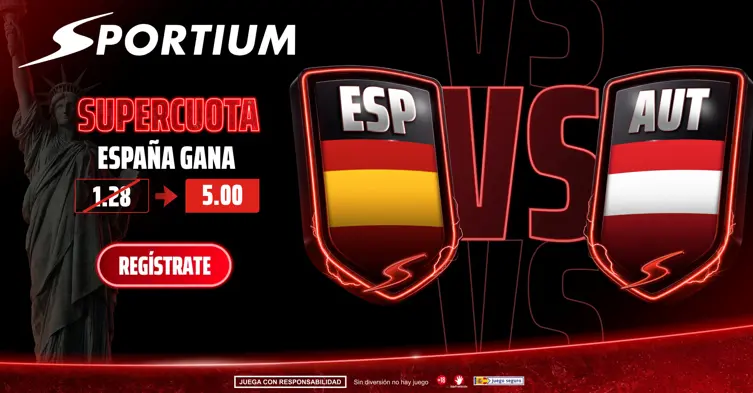 supercuota sportium españa austria