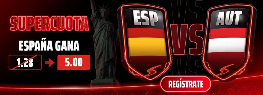 supercuota españa vs austria sportium