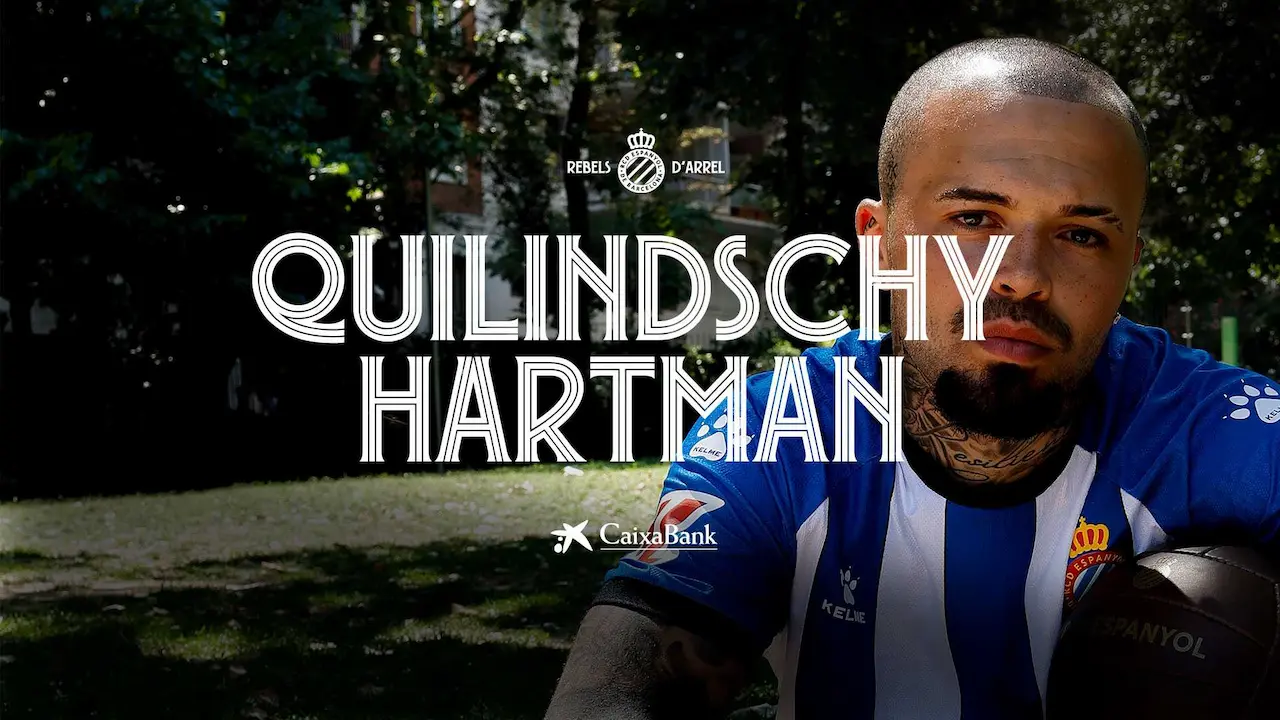 Quilindschy Hartman Espanyol anuncio