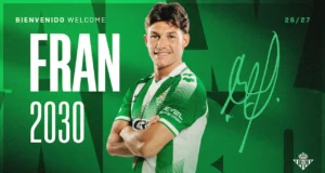 Fran García Betis Anuncio