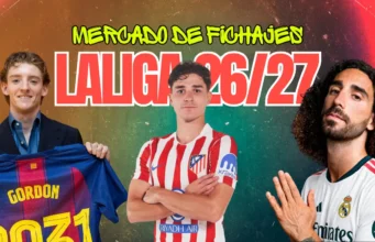 Mercado de fichajes de verano de LaLiga 26/27: altas y bajas oficiales