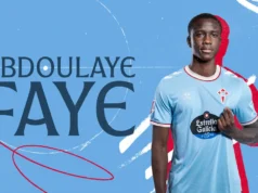 Oficial: Abdoulaye Faye, nuevo jugador del RC Celta Abdoulaye Faye RC Celta fichaje