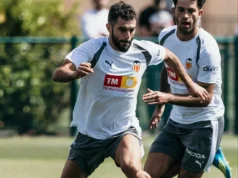Rioja sigue sin entrenar; Maffeo y Foulquier, recuperados Luis Rioja Valencia Fantasy 26 27