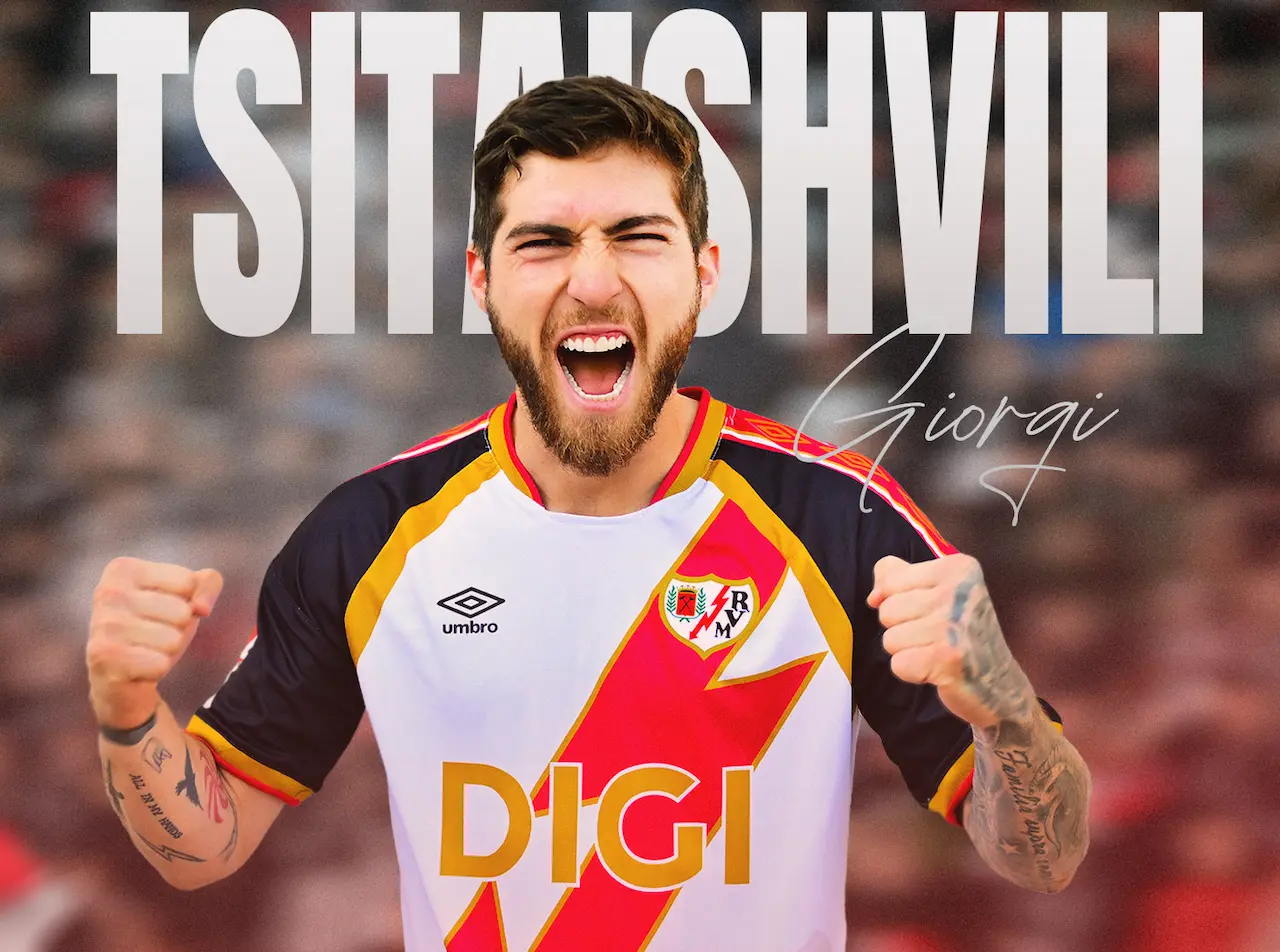 Giorgi Tsitaishvili Rayo Vallecano Fantasy 26 27