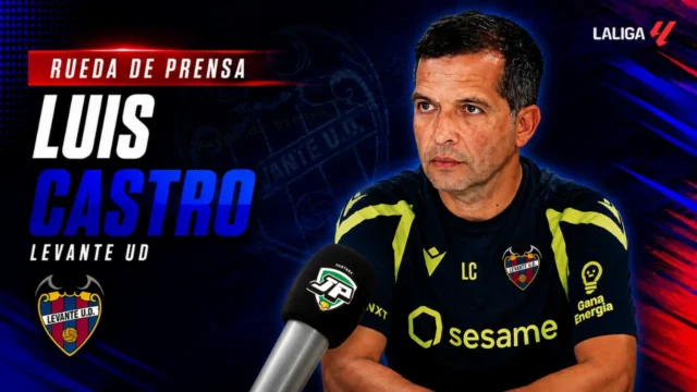 Rueda de prensa Luis Castro Levante