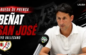 Beñat San José rueda de prensa Rayo Vallecano