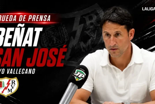 Beñat San José rueda de prensa Rayo Vallecano