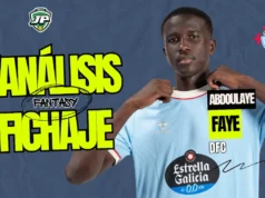 Abdoulaye Faye RC Celta análisis fantasy