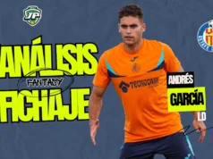 Andrés García Análisis Fantasy Getafe CF