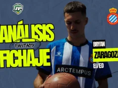 Bryan Zaragoza RCD Espanyol análisis fantasy