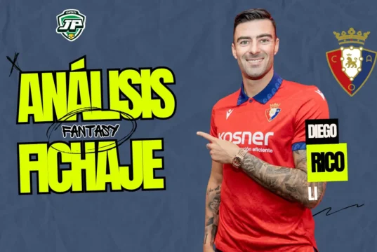 Diego Rico fichaje Osasuna análisis fantasy