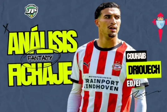Driouech RC Celta análisis fantasy fichaje