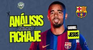 Gabriel Jesus FC Barcelona análisis fantasy