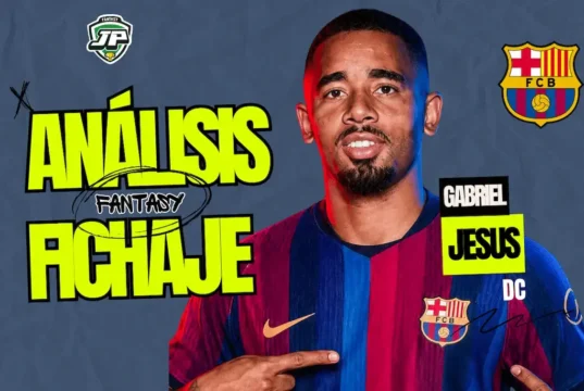 Gabriel Jesus FC Barcelona análisis fantasy