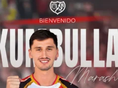 Oficial: Marash Kumbulla, nuevo jugador del Rayo Vallecano Marash Kumbulla fichaje Rayo