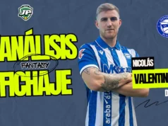 Nicolás Valentini Deportivo Alavés análisis fantasy