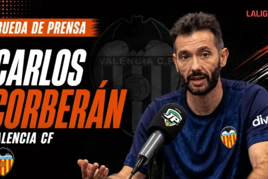 Rueda de prensa Corberán Valencia