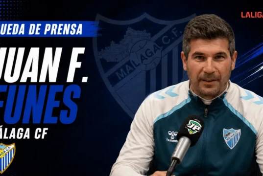 Rueda de prensa Funes Málaga LaLiga