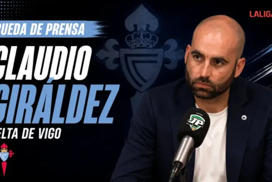rueda de prensa Giráldez Celta de Vigo