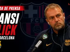 Flick aclara el estado de Lamine Yamal y habla de Gabriel Jesus rueda de prensa Hansi Flick Barça LaLiga