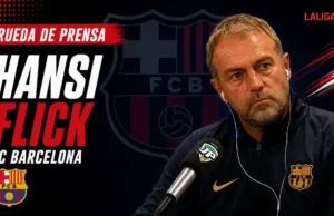 rueda de prensa Hansi Flick Barça LaLiga