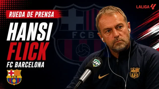 rueda-prensa-hansi-flick-barcelona rueda de prensa Hansi Flick Barça LaLiga