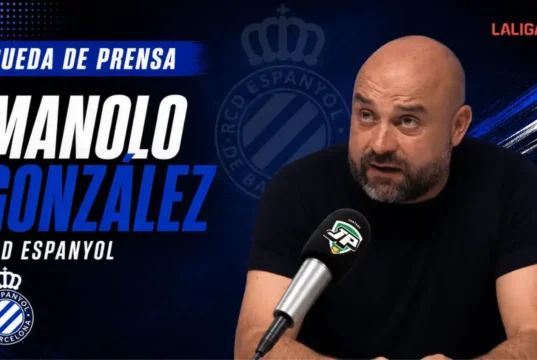 rueda de prensa Manolo González Espanyol