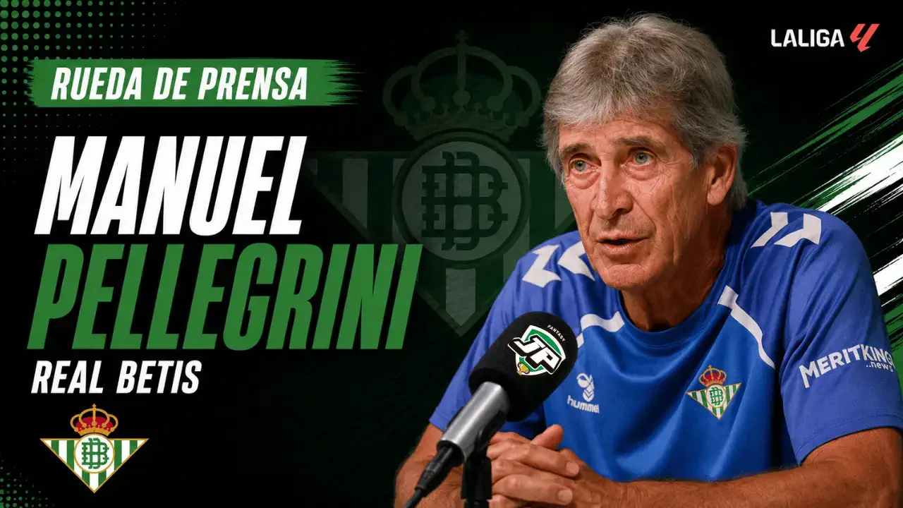 rueda de prensa Pellegrini Betis