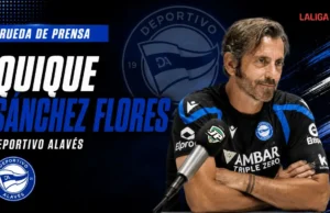 Rueda de Prensa Quique Sánchez Flores Alavés