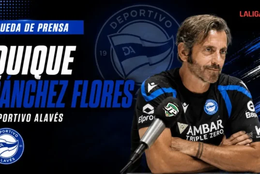 Rueda de Prensa Quique Sánchez Flores Alavés