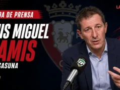 Ramis no descarta la titularidad de Romain Del Castillo Rueda de prensa Ramis Osasuna