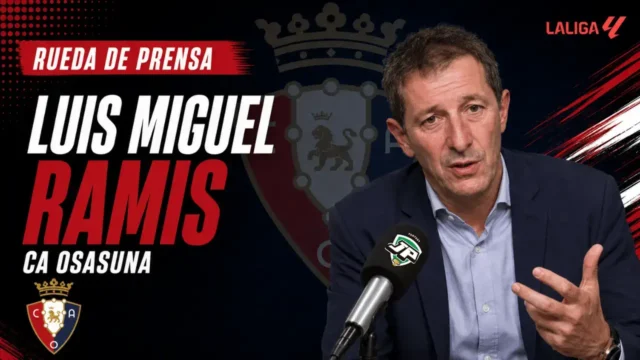 Rueda de prensa Ramis Osasuna