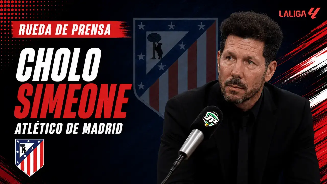 rueda de prensa Simeone Atleti