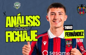 Thiago Fernández, análisis fantasy Levante