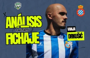 Vanja Drkušić fichaje RCD Espanyol fantasy