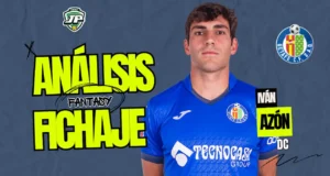 Iván Azón Getafe CF análisis fantasy