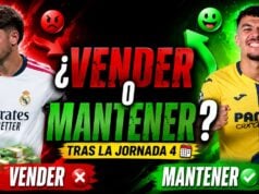 Ventas Fantasy urgentes tras la Jornada 4: jugadores que debes sacar de tu plantilla ventas fantasy tras j4