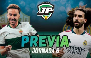 Previa Fantasy Elche - Real Madrid