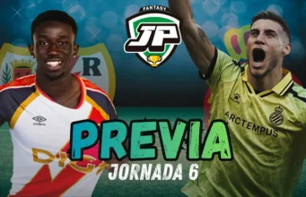 Las claves fantasy del Rayo – Espanyol: Onces, Lesiones y Apuestas Previa Fantasy Rayo Vallecano - Espanyol