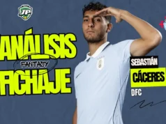 Sebastián Cáceres, el central que pedía Giráldez: ¿será titular en el Celta? Sebastián Cáceres RC Celta análisis fantasy fichaje