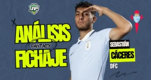 Sebastián Cáceres RC Celta análisis fantasy fichaje