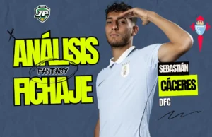 Sebastián Cáceres RC Celta análisis fantasy fichaje