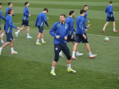 Džeko completa el entrenamiento y confirman su disponibilidad Dzeko entrenamiento Bosnia y Herzegovina Mundial 2026