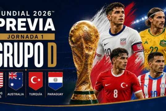 Alineaciones Probables Grupo D - Jornada 1 Mundial 2026